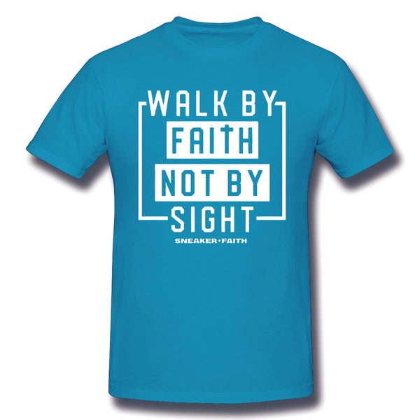 Air Jordan 1 Fearless 1s Sneaker Tee Walk By Faith Not By Sight t Shirt For Man